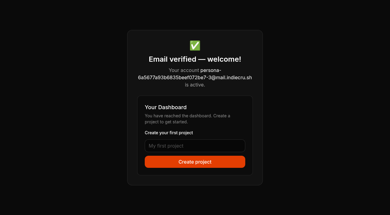 Step 4: Open the verification link from the signup email